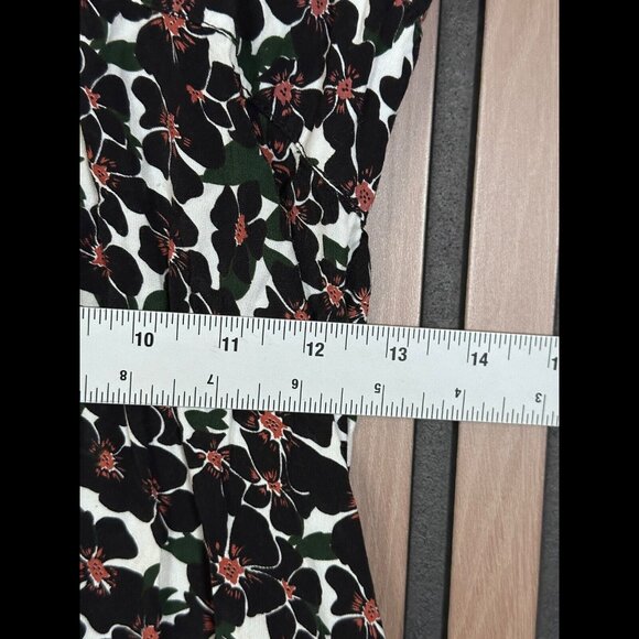 Rue Stiic Shirt Dress 4 / 6 Womens Maxi Floral Long Sleeve Geometric - Picture 4 of 9